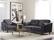 Alt View 14. Serta - Sierra Mid-Century Modern 2-Seat Fabric Loveseat - Slate Gray.