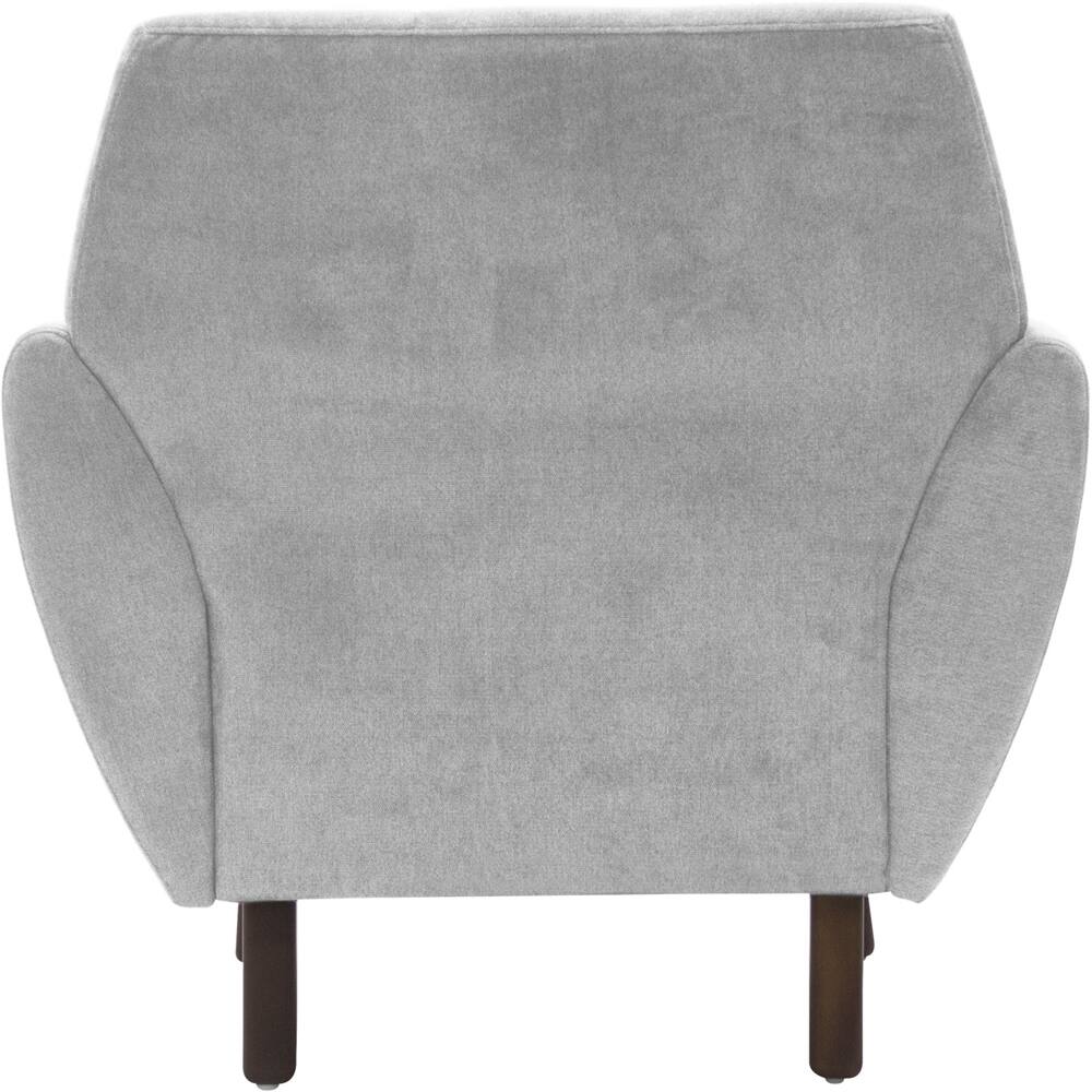 Alt View 11. Serta - Artesia Mid-Century Microfiber Armchair - Smoke Gray.