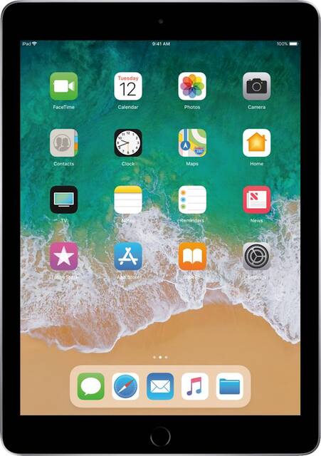 Certified Refurbished Apple iPad (5th Generation) (2017) Wi-Fi