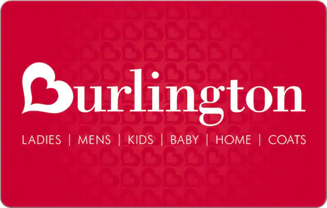 Front. Burlington - $50 Gift Card.