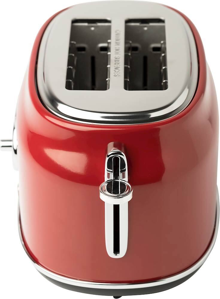 Alt View 11. Haden - Dorset 2-Slice Toaster Wide Slot for Bagels with Multi Settings - Rectory Red.