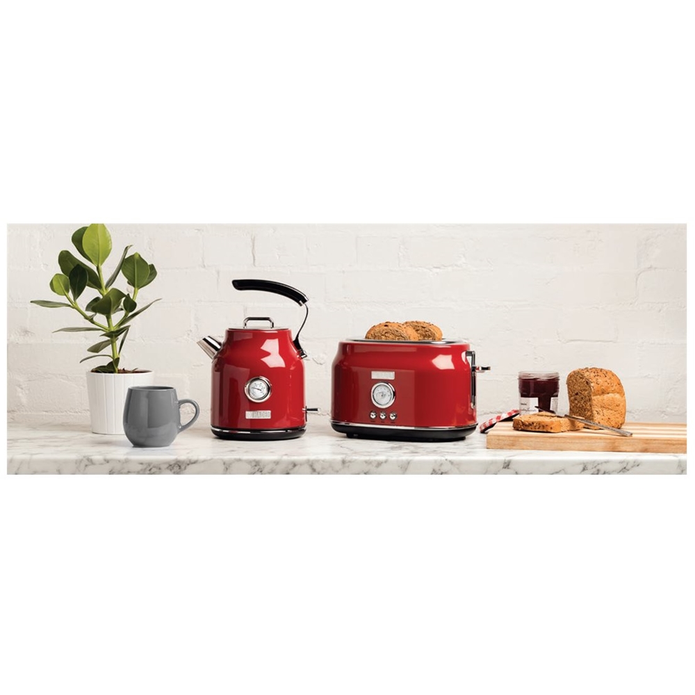 Haden Dorset Stainless Steel Cordless Electric Kettle - Red, 1.7 L - Ralphs