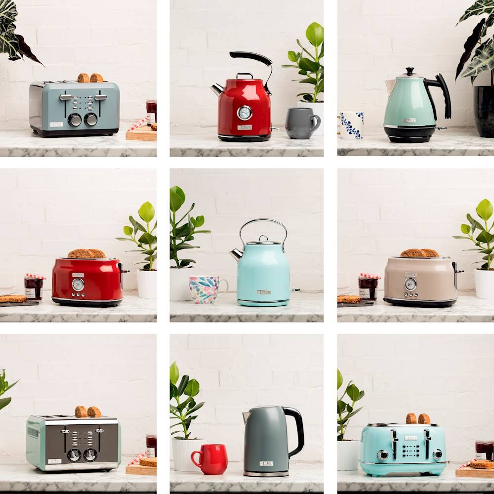 Alt View 18. Haden - Dorset 1.7L  Electric Kettle - Rectory Red.