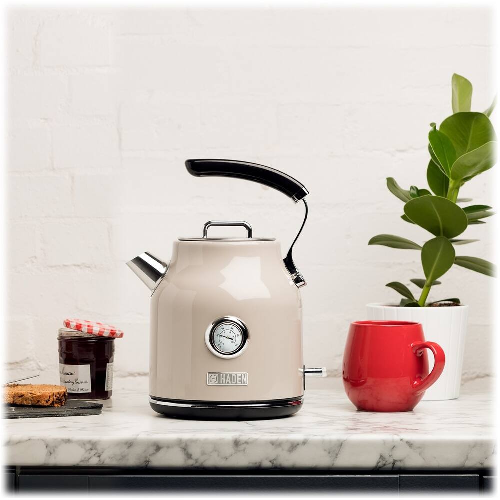 Alt View 13. Haden - Dorset 1.7L  Electric Kettle  Stainless Steel with Auto Shut -Off - Putty.