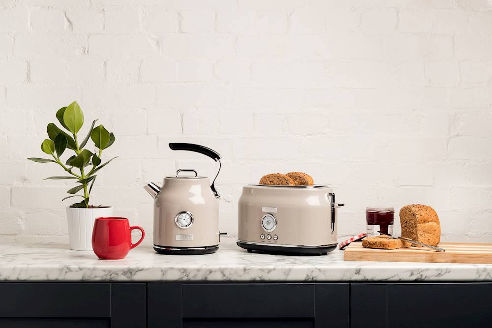 Alt View 16. Haden - Dorset 1.7L  Electric Kettle  Stainless Steel with Auto Shut -Off - Putty.