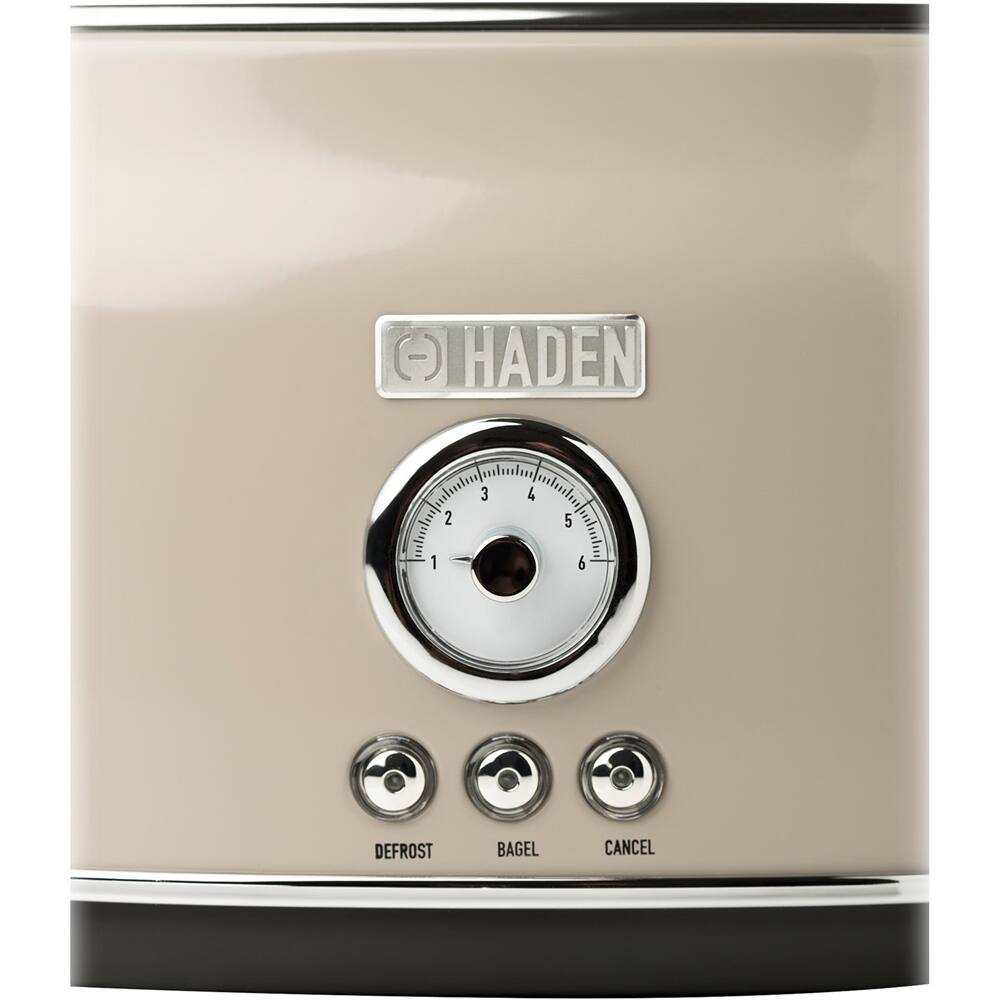 Alt View 12. Haden - Dorset 2-Slice  Toaster, Wide Slot for Bagels with Multi Settings - Putty.