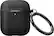 Front. Spigen - Urban Fit Case for Apple AirPods - Black.