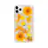 Angle. ROQQ - Blossom Pressed Flowers Case for Apple® iPhone® 11 Pro - Yellow Cosmos.