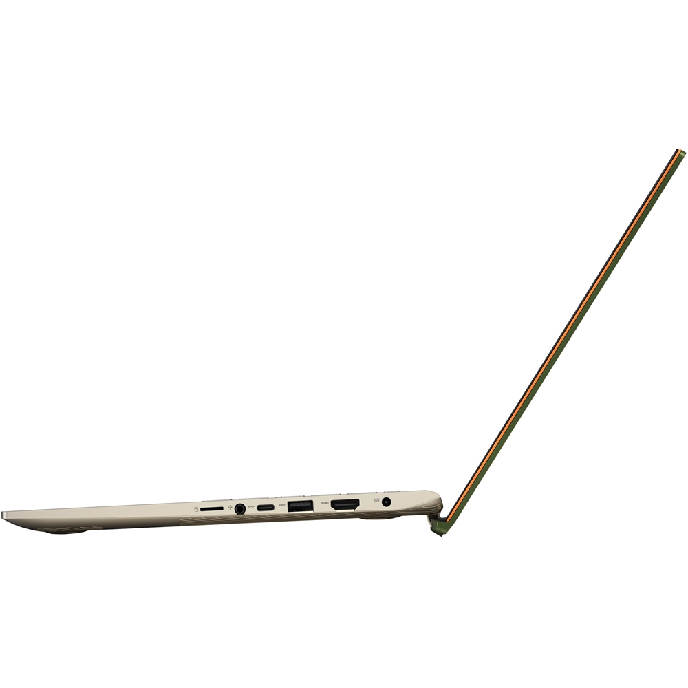 Angle View: ASUS - VivoBook S15 15.6" Laptop - Intel Core i5 - 8GB Memory - 512GB SSD - Moss Green