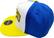 Alt View 11. Bioworld - Pokémon Pikachu Snapback Hat - White/Blue.
