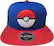 Front. Bioworld - Pokémon Snapback Hat - Blue/Black.
