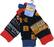 Front. Bioworld - Nintendo Super Mario Bros. Casual Crew Socks (3-Pack) - Multi.