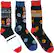 Alt View 11. Bioworld - Nintendo Super Mario Bros. Casual Crew Socks (3-Pack) - Multi.