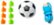Alt View Zoom 12. Sphero - Mini Soccer App-Enabled Robotic Ball - Black And White.