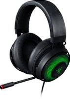 Razer - Kraken Ultimate Wired Gaming Headset for PC - Classic Black - Front_Zoom