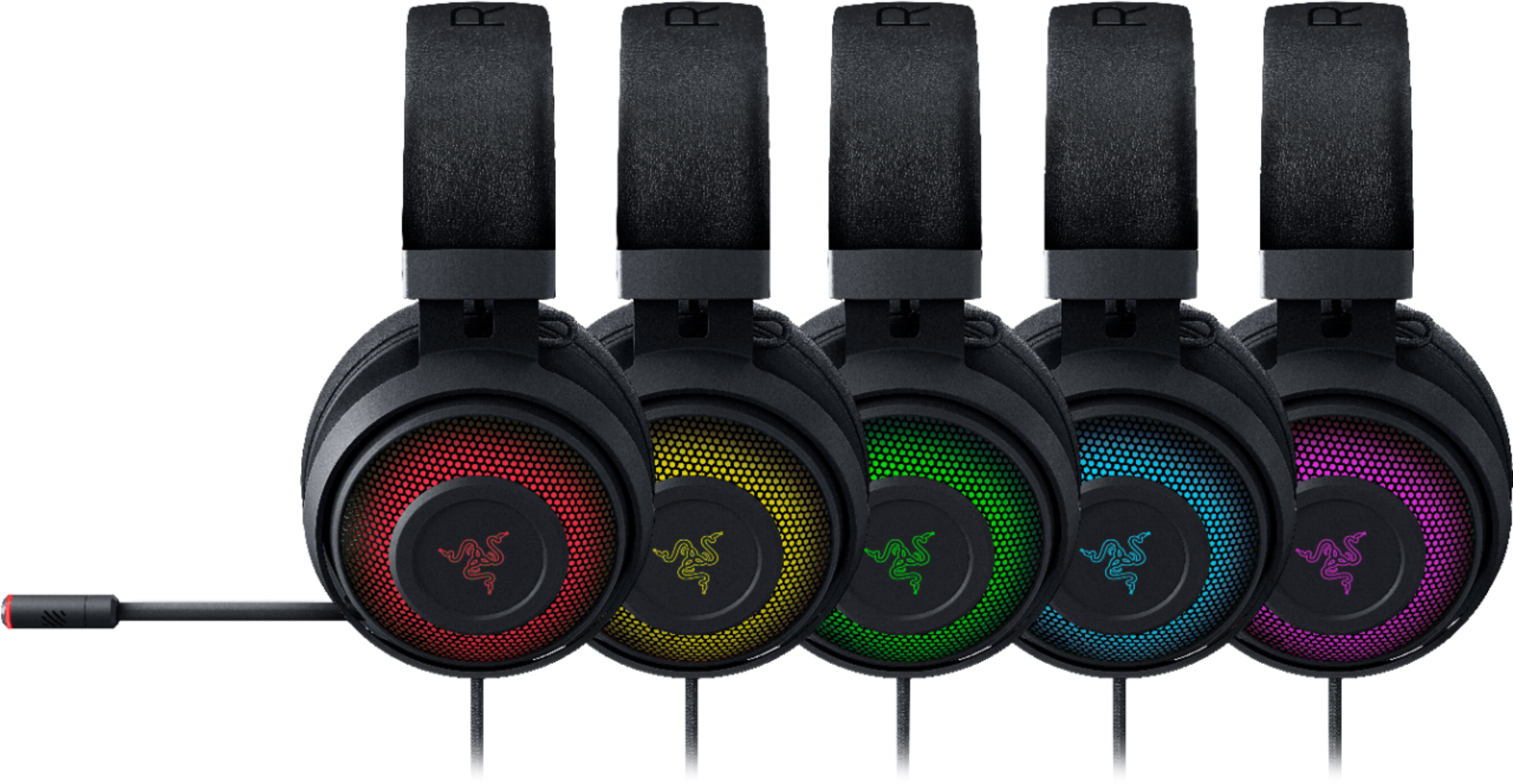 Razer Kraken Ultimate – USB Gaming Headset (Gaming Headphones for PC, PS4  and Switch Dock with Surround Sound, ANC Microphone and RGB Chroma)