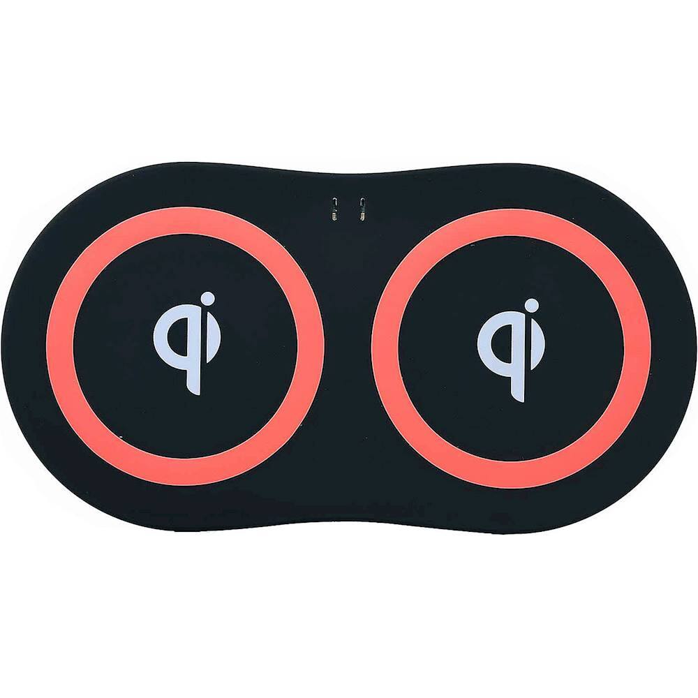 Front. Azpen - 10W Qi Certified Fast Charge Wireless Charging Pad for iPhone/Android - Black.