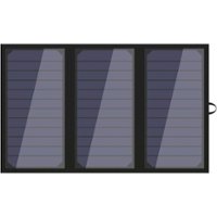 Renogy - E.FLEX 21 Portable Solar Panel - Black - Front_Zoom
