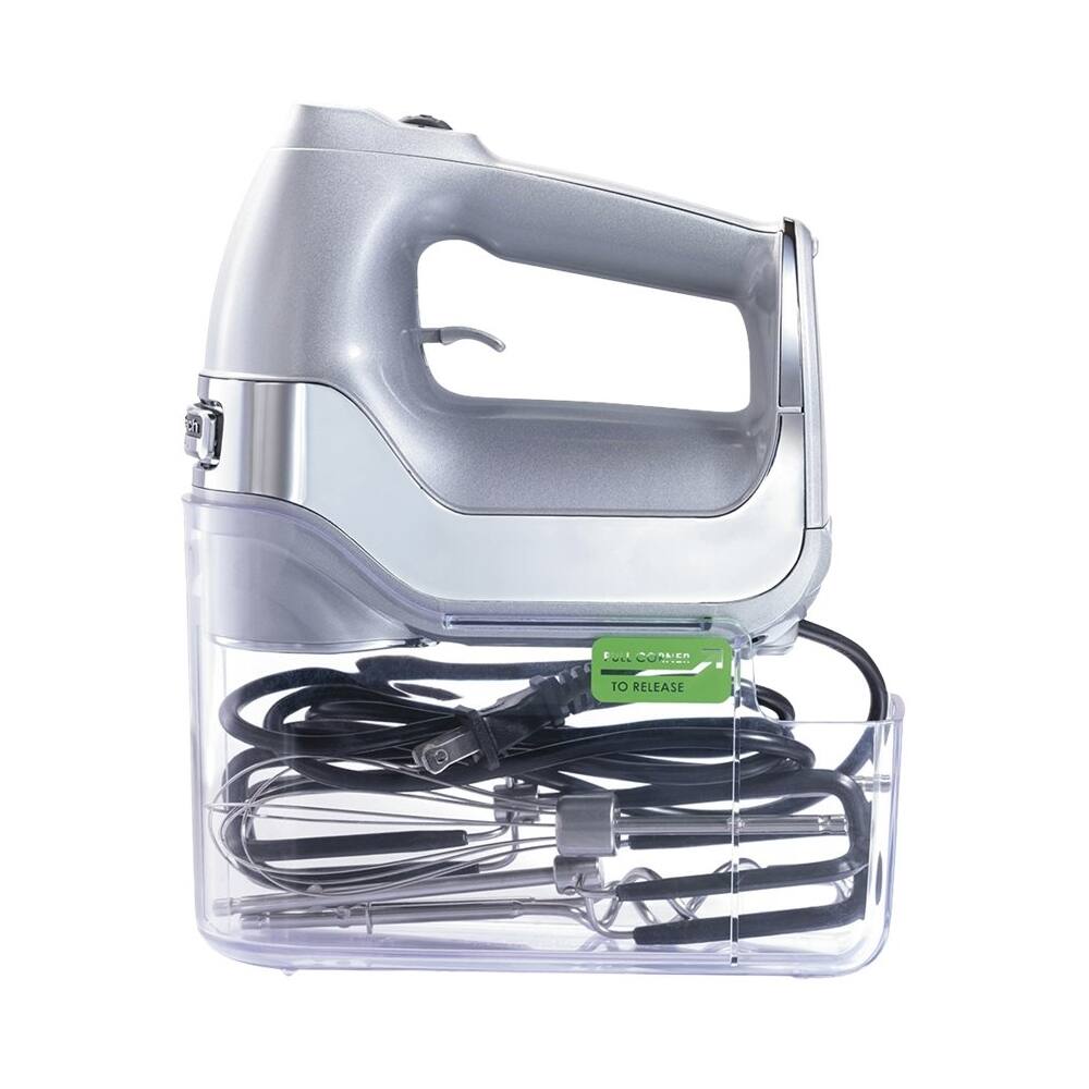 Alt View 11. Hamilton Beach - 62657 Professional 7-Speed Hand Mixer - Silver.