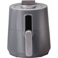 Hamilton Beach - 2.6qt Digital Air Fryer - Gray - Front_Zoom