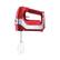 Front. Hamilton Beach - 62653 Professional 5-Speed Hand Mixer - Red.