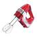 Left. Hamilton Beach - 62653 Professional 5-Speed Hand Mixer - Red.