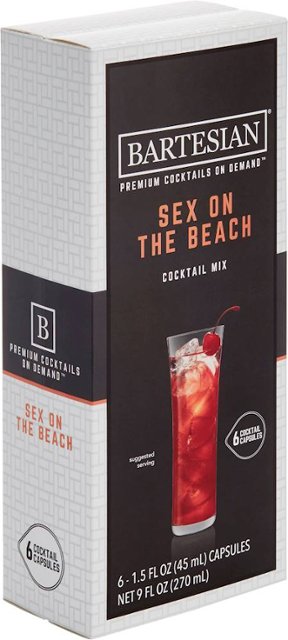 Bartesian Sex On The Beach Cocktail Mix Capsule For Bartesian Cocktail