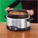 Alt View 13. Hamilton Beach - 6qt Stovetop Sear and Cook Programmable Slow Cooker - Silver.