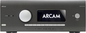 Arcam - AVR10 595W 7.1.4-Ch. With Google Cast 4K Ultra HD HDR Compatible A/V Home Theater Receiver - Gray - Front_Zoom