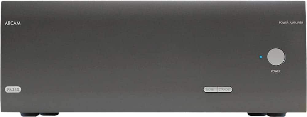 Arcam - PA240 760W 2.0-Ch. Power Amplifier - Gray - Front_Zoom