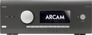 Arcam - HDA 1260W 9.1.6-Ch. With Google Cast 4K Ultra HD HDR Compatible A/V Home Theater Receiver - Gray - Front_Zoom
