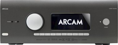 Arcam - AVR30 1260W 9.1.6-Ch. With Google Cast 4K Ultra HD HDR Compatible A/V Home Theater Receiver - Gray - Front_Zoom