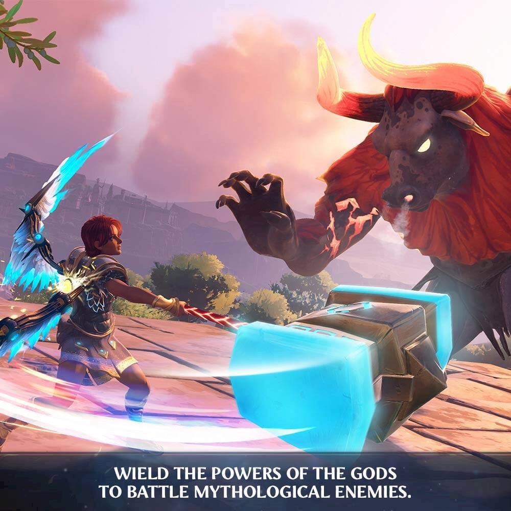 Wield the powers of the gods to battle mythological enemies.