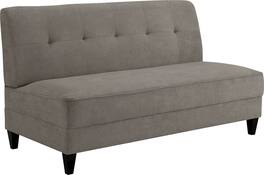 Elle Decor - Yvonne 3-Seat Fabric Sofa - French Gray