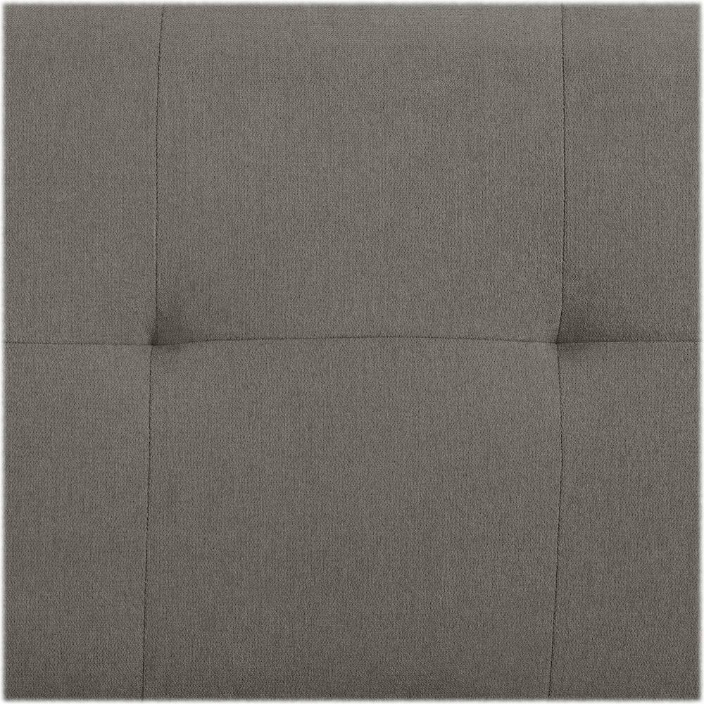 Alt View 15. Elle Decor - Yvonne 3-Seat Fabric Sofa - French Gray.