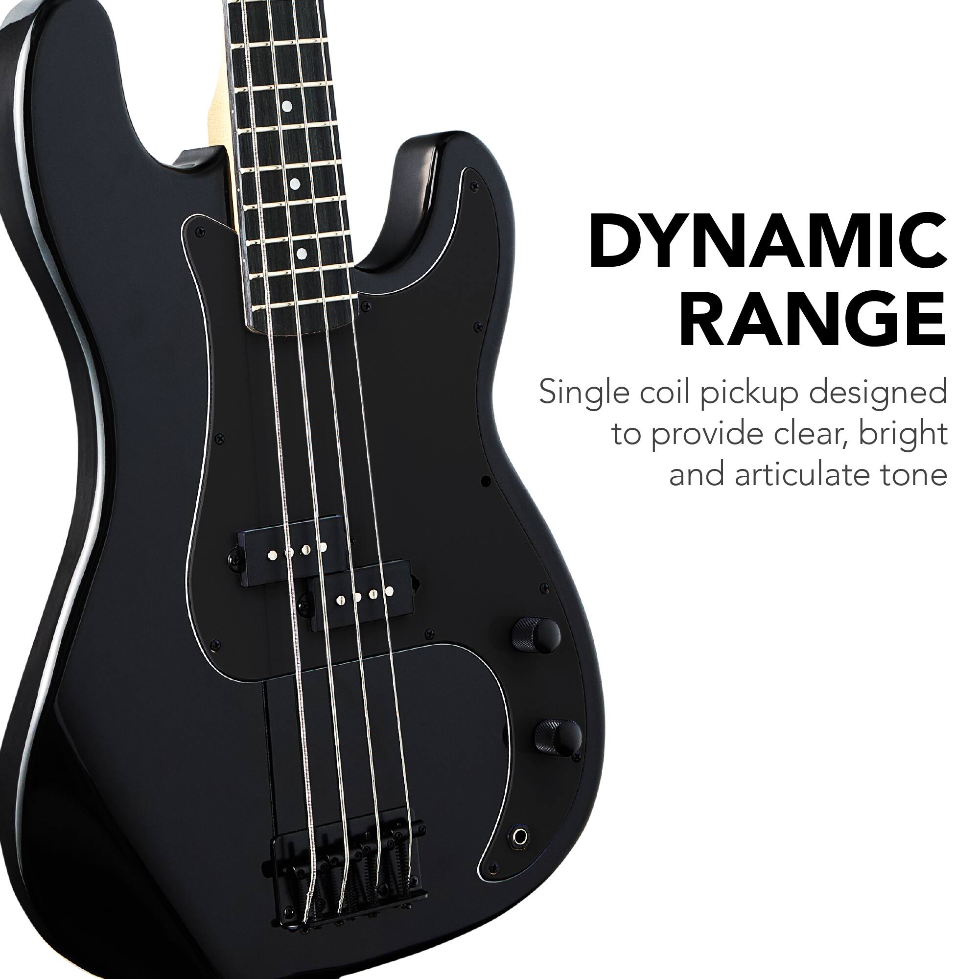 DYNAMIC RANGE

Single coil pickup designed to provide clear, bright and articulate tone