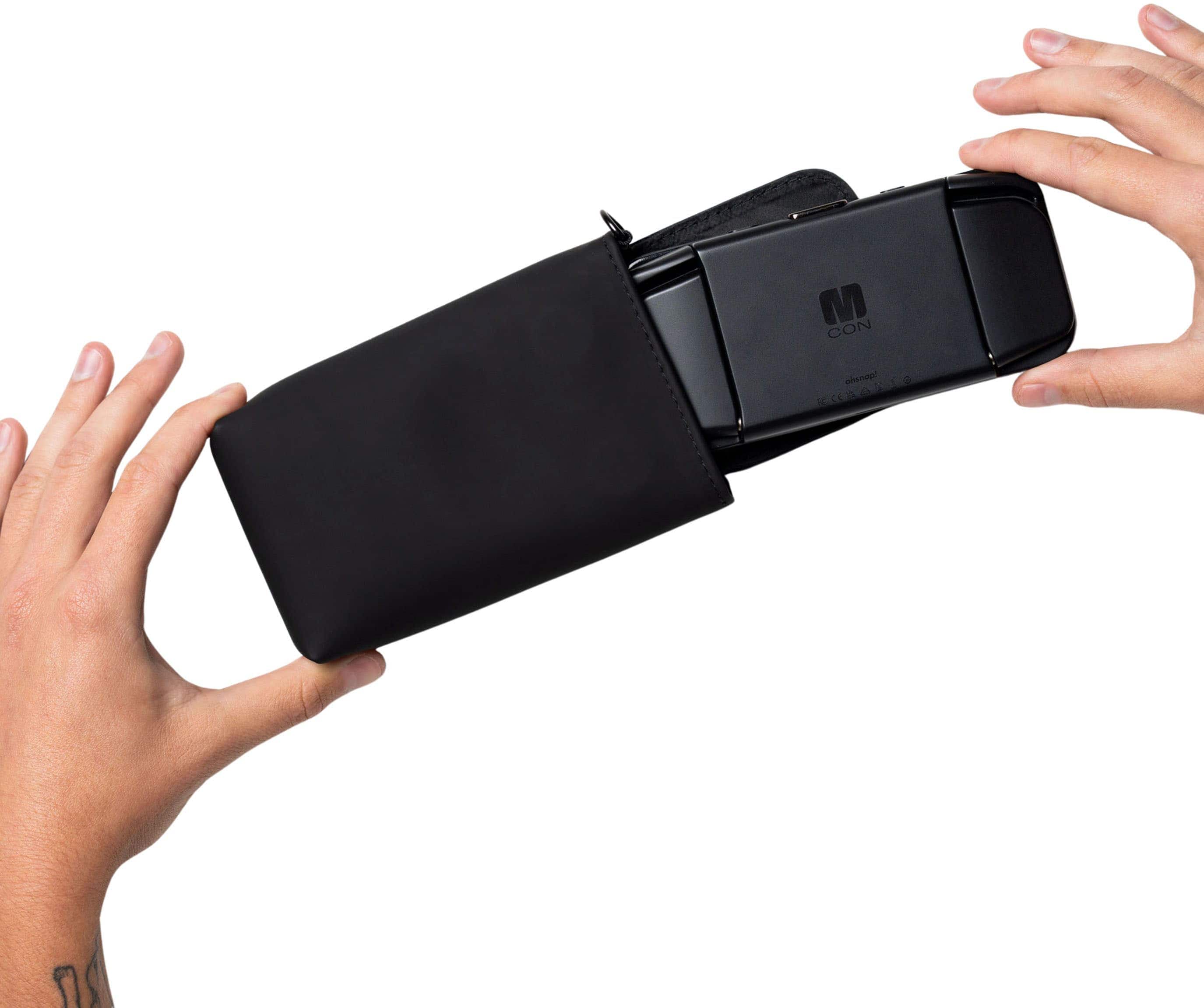 MCON コントローラー Blackと専用ケース OhSnap MCON Travel Soft Shell Carrying Case for MCON Bluetooth