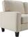 Alt View 17. Serta - Palisades Modern 3-Seat Fabric Sofa - Buttercream.