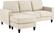 Angle. Serta - Harmon Contemporary Fabric Sectional - Metro Cream.