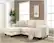 Alt View 16. Serta - Harmon Contemporary Fabric Sectional - Metro Cream.