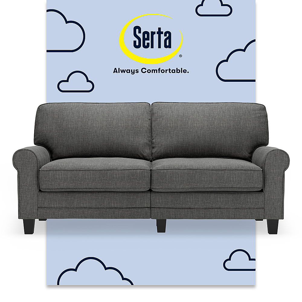 Serta - Copenhagen 3-Seat Fabric Sofa