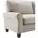 Alt View 15. Serta - Copenhagen 3-Seat Polyester Fabric Sofa - Light Gray.