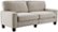 Angle Zoom. Serta - Palisades Modern 3-Seat Fabric Sofa - Light Gray.