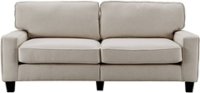 Front Zoom. Serta - Palisades Modern 3-Seat Fabric Sofa - Light Gray.