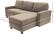 Alt View 14. Serta - Palisades Contemporary Fabric Reclining Sectional - Oatmeal.