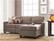 Alt View 15. Serta - Palisades Contemporary Fabric Reclining Sectional - Oatmeal.