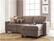Alt View 17. Serta - Palisades Contemporary Fabric Reclining Sectional - Oatmeal.