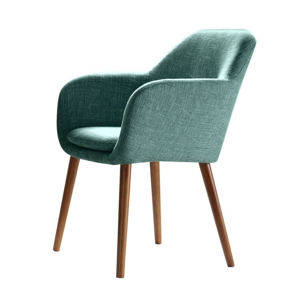 Alt View 11. Elle Decor - Elle Décor Mid-Century Modern Armchair - French Turquoise.