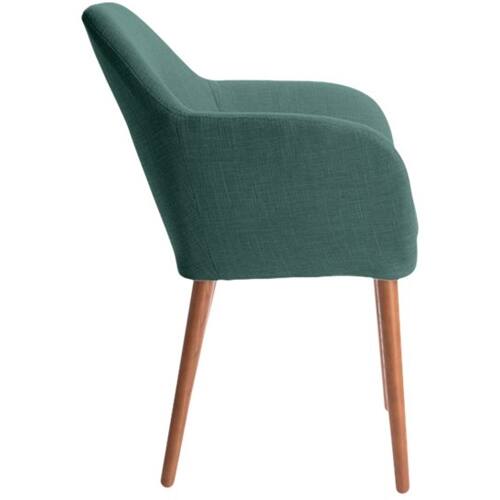 Alt View 15. Elle Decor - Elle Décor Mid-Century Modern Armchair - French Turquoise.