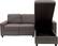 Alt View 11. Serta - Palisades Contemporary Fabric Reclining Sectional - Gray.